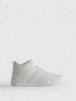 Zapatillas de caña alta con cordones