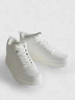 Zapatillas de caña alta con cordones