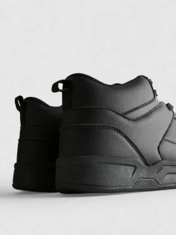 Zapatillas de caña alta con cordones