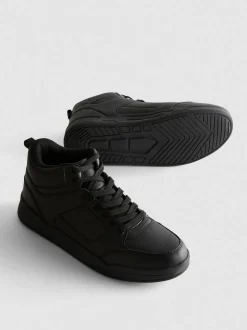 Zapatillas de caña alta con cordones