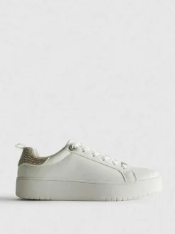 Zapatillas de caña baja con strass