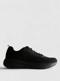 Zapatillas de punto con cordones