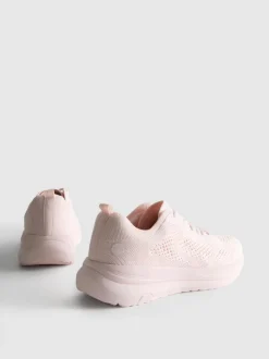 Zapatillas de punto con cordones