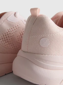 Zapatillas de punto con cordones