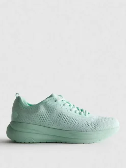Zapatillas de punto con cordones