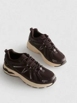 Zapatillas retro multipanel
