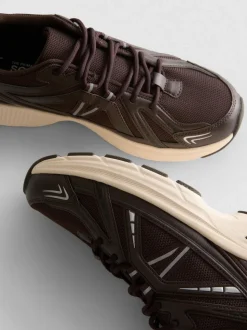 Zapatillas retro multipanel