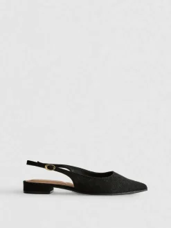 Zapatos destalonados en punta