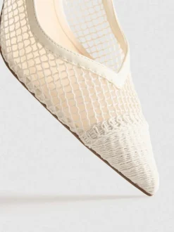 Zapatos de tacón destalonados de horma ancha